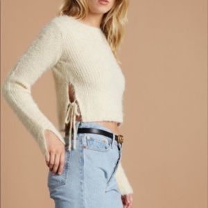 Cotton Candy LA Fuzzy Sweater